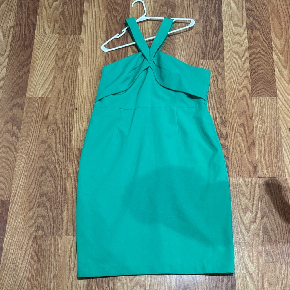 Vince Camuto Strapless Dress in Vibrant Teal